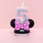 Creative Scented Birthday Weddings Art Candles Digits Cartoon Flameless Candle Cake for Children Gifts Happy Birthday Decoration Children Cute Birthday Cake Candle Party Cake Decoration Stevvex