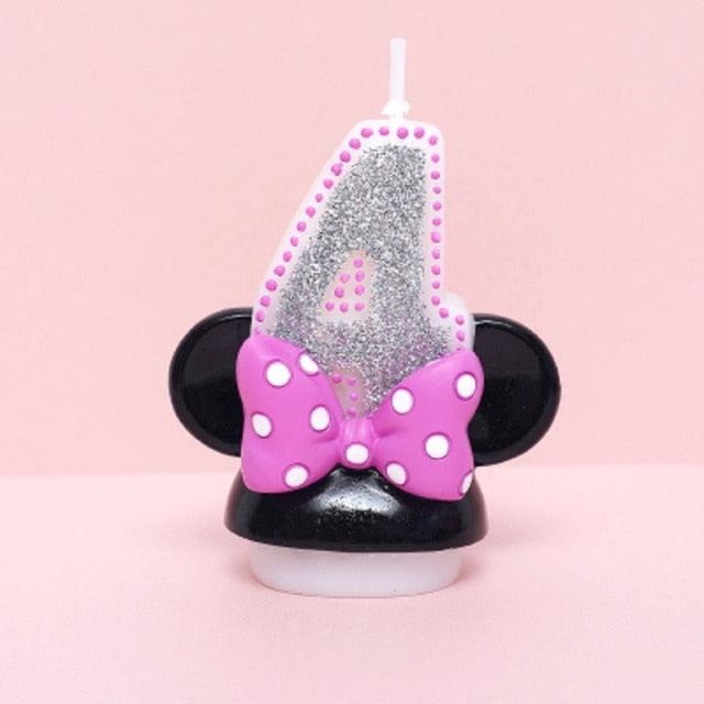 Creative Scented Birthday Weddings Art Candles Digits Cartoon Flameless Candle Cake for Children Gifts Happy Birthday Decoration Children Cute Birthday Cake Candle Party Cake Decoration Stevvex