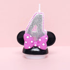 Creative Scented Birthday Weddings Art Candles Digits Cartoon Flameless Candle Cake for Children Gifts Happy Birthday Decoration Children Cute Birthday Cake Candle Party Cake Decoration Stevvex