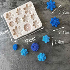 Creatures Conch Shell Fondant Cake Candy Cake Decoration Tools Forms Silicone Baking Cake Molds Shape Cake Mold 3D Snowflake Fondant Mold Christmas Snowflake Silicone Cake Candy Mold for Cake Cupcake Polymer Clay Crafting Project