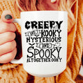 Creepy And Kooky Ceramic Mug 15 oz Peachy Sunday