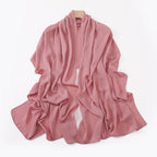Crinkle-Resistant Long Hijab Silk-Like Hijab (MH154)