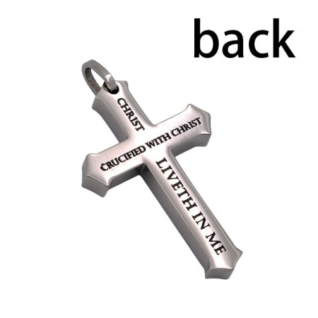 Crucified Cross Necklace KingdomWear