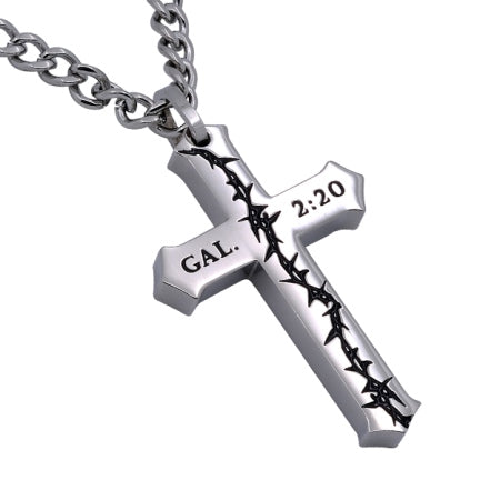 Crucified Cross Necklace KingdomWear
