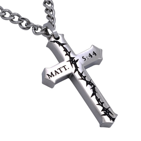 Crucified Cross Necklace KingdomWear