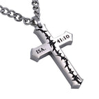 Crucified Cross Necklace KingdomWear