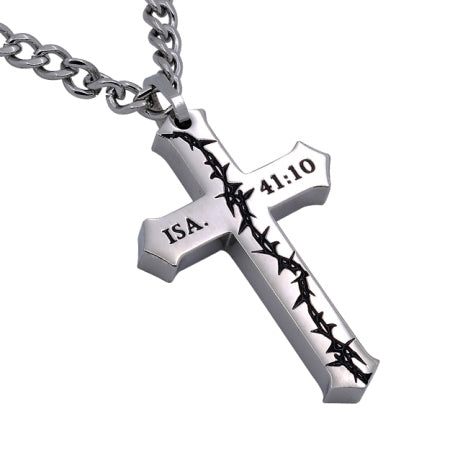 Crucified Cross Necklace KingdomWear