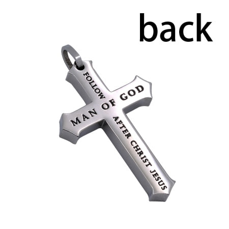 Crucified Cross Necklace KingdomWear