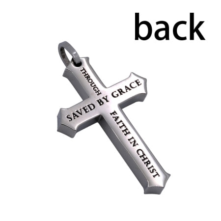 Crucified Cross Necklace KingdomWear