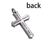 Crucified Cross Necklace KingdomWear