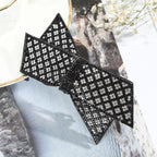 Crystal Big Bow Barrettes Hair Clips For Women Ponytail Holder Girls Hair Accessories Rhinestone Hairpins Fashion Hairgrips Band Accessories For Party
