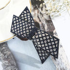 Crystal Big Bow Barrettes Hair Clips For Women Ponytail Holder Girls Hair Accessories Rhinestone Hairpins Fashion Hairgrips Band Accessories For Party