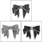 Crystal Big Bow Hair Clips For Women Girls Hair Accessories Rhinestone Hairpins Plastic Hairgirps Retro Barrette Headwear Gorgeous Hair Accessories For Women Stevvex