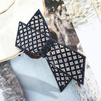 Crystal Big Bow Hair Clips For Women Girls Hair Accessories Rhinestone Hairpins Plastic Hairgirps Retro Barrette Headwear Gorgeous Hair Accessories For Women Stevvex