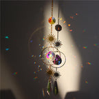 Crystal Dream Wind Chimes Dream Catcher Gifts Wall Hanging Home Decoration Window Wind Spinner OrnamentFor Bedroom Living Room Decoration Creative Girls Gifts Photography Stevvex