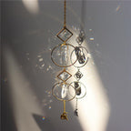 Crystal Dream Wind Chimes Dream Catcher Gifts Wall Hanging Home Decoration Window Wind Spinner OrnamentFor Bedroom Living Room Decoration Creative Girls Gifts Photography Stevvex