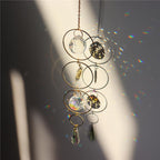 Crystal Dream Wind Chimes Dream Catcher Gifts Wall Hanging Home Decoration Window Wind Spinner OrnamentFor Bedroom Living Room Decoration Creative Girls Gifts Photography Stevvex