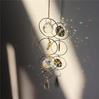 Crystal Dream Wind Chimes Dream Catcher Gifts Wall Hanging Home Decoration Window Wind Spinner OrnamentFor Bedroom Living Room Decoration Creative Girls Gifts Photography Stevvex