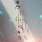 Crystal Dream Wind Chimes Dream Catcher Gifts Wall Hanging Home Decoration Window Wind Spinner OrnamentFor Bedroom Living Room Decoration Creative Girls Gifts Photography Stevvex