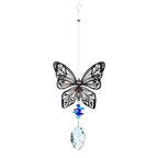 Crystal Garden Sun-catcher Hanging Crystals Prisms Ornament For Window Glass Chandelier Solar Hummingbird Owl Wind Chimes Rainbow Chaser  Garden Hanging  Curtain Pendant Home Decor Gift Boxed Sun Catcher Gift Idea For Mom Friends Grandma Hummingbird Stevvex