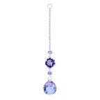 Crystal Garden Sun-catcher Hanging Crystals Prisms Ornament For Window Glass Chandelier Solar Hummingbird Owl Wind Chimes Rainbow Chaser  Garden Hanging  Curtain Pendant Home Decor Gift Boxed Sun Catcher Gift Idea For Mom Friends Grandma Hummingbird Stevvex