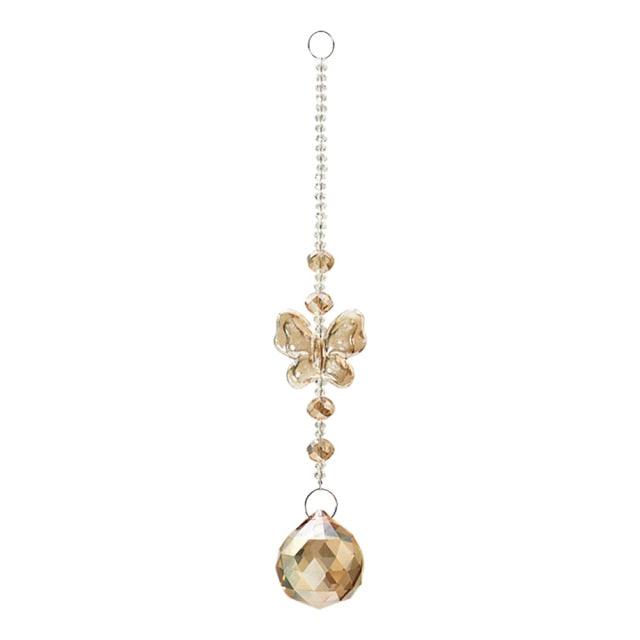 Crystal Garden Sun-catcher Hanging Crystals Prisms Ornament For Window Glass Chandelier Solar Hummingbird Owl Wind Chimes Rainbow Chaser  Garden Hanging  Curtain Pendant Home Decor Gift Boxed Sun Catcher Gift Idea For Mom Friends Grandma Hummingbird Stevvex