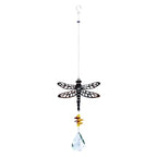 Crystal Garden Sun-catcher Hanging Crystals Prisms Ornament For Window Glass Chandelier Solar Hummingbird Owl Wind Chimes Rainbow Chaser  Garden Hanging  Curtain Pendant Home Decor Gift Boxed Sun Catcher Gift Idea For Mom Friends Grandma Hummingbird Stevvex