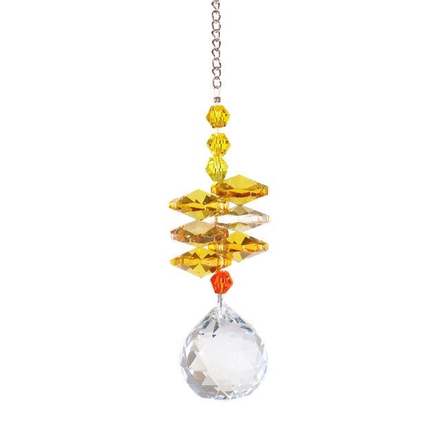 Crystal Garden Sun-catcher Hanging Crystals Prisms Ornament For Window Glass Chandelier Solar Hummingbird Owl Wind Chimes Rainbow Chaser  Garden Hanging  Curtain Pendant Home Decor Gift Boxed Sun Catcher Gift Idea For Mom Friends Grandma Hummingbird Stevvex