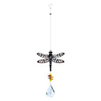 Crystal Garden Sun-catcher Hanging Crystals Prisms Ornament For Window Glass Chandelier Solar Hummingbird Owl Wind Chimes Rainbow Chaser  Garden Hanging  Curtain Pendant Home Decor Gift Boxed Sun Catcher Gift Idea For Mom Friends Grandma Hummingbird Stevvex