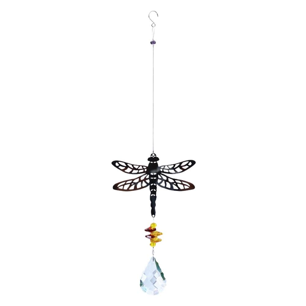 Crystal Garden Sun-catcher Hanging Crystals Prisms Ornament For Window Glass Chandelier Solar Hummingbird Owl Wind Chimes Rainbow Chaser  Garden Hanging  Curtain Pendant Home Decor Gift Boxed Sun Catcher Gift Idea For Mom Friends Grandma Hummingbird Stevvex