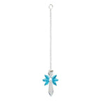 Crystal Garden Sun-catcher Hanging Crystals Prisms Ornament For Window Glass Chandelier Solar Hummingbird Owl Wind Chimes Rainbow Chaser  Garden Hanging  Curtain Pendant Home Decor Gift Boxed Sun Catcher Gift Idea For Mom Friends Grandma Hummingbird Stevvex