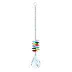 Crystal Garden Sun-catcher Hanging Crystals Prisms Ornament For Window Glass Chandelier Solar Hummingbird Owl Wind Chimes Rainbow Chaser  Garden Hanging  Curtain Pendant Home Decor Gift Boxed Sun Catcher Gift Idea For Mom Friends Grandma Hummingbird Stevvex