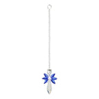Crystal Garden Sun-catcher Hanging Crystals Prisms Ornament For Window Glass Chandelier Solar Hummingbird Owl Wind Chimes Rainbow Chaser  Garden Hanging  Curtain Pendant Home Decor Gift Boxed Sun Catcher Gift Idea For Mom Friends Grandma Hummingbird Stevvex