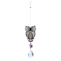 Crystal Garden Sun-catcher Hanging Crystals Prisms Ornament For Window Glass Chandelier Solar Hummingbird Owl Wind Chimes Rainbow Chaser  Garden Hanging  Curtain Pendant Home Decor Gift Boxed Sun Catcher Gift Idea For Mom Friends Grandma Hummingbird Stevvex