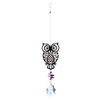 Crystal Garden Sun-catcher Hanging Crystals Prisms Ornament For Window Glass Chandelier Solar Hummingbird Owl Wind Chimes Rainbow Chaser  Garden Hanging  Curtain Pendant Home Decor Gift Boxed Sun Catcher Gift Idea For Mom Friends Grandma Hummingbird Stevvex