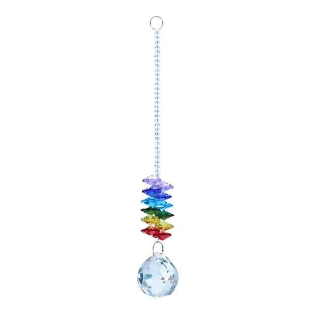 Crystal Garden Sun-catcher Hanging Crystals Prisms Ornament For Window Glass Chandelier Solar Hummingbird Owl Wind Chimes Rainbow Chaser  Garden Hanging  Curtain Pendant Home Decor Gift Boxed Sun Catcher Gift Idea For Mom Friends Grandma Hummingbird Stevvex