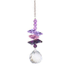 Crystal Garden Sun-catcher Hanging Crystals Prisms Ornament For Window Glass Chandelier Solar Hummingbird Owl Wind Chimes Rainbow Chaser  Garden Hanging  Curtain Pendant Home Decor Gift Boxed Sun Catcher Gift Idea For Mom Friends Grandma Hummingbird Stevvex