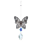 Crystal Garden Sun-catcher Hanging Crystals Prisms Ornament For Window Glass Chandelier Solar Hummingbird Owl Wind Chimes Rainbow Chaser  Garden Hanging  Curtain Pendant Home Decor Gift Boxed Sun Catcher Gift Idea For Mom Friends Grandma Hummingbird Stevvex