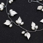 Crystal Pearl Bridal Tiaras Hairbands Hairpins Bridesmaid Diamante Hair Vine Accessories Wedding Jewelry 35cm Headwear Gorgeous Hair Accessories For Women Stevvex