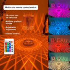 Crystal Table Lamp LED Diamond Touch Bedside Atmosphere Light RGB Remote Control Romantic Night Light Decorative Table Lamp Cute Study Lamps for Bedroom Décor Stevvex