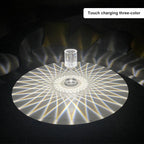 Crystal Table Lamp LED Diamond Touch Bedside Atmosphere Light RGB Remote Control Romantic Night Light Decorative Table Lamp Cute Study Lamps for Bedroom Décor Stevvex
