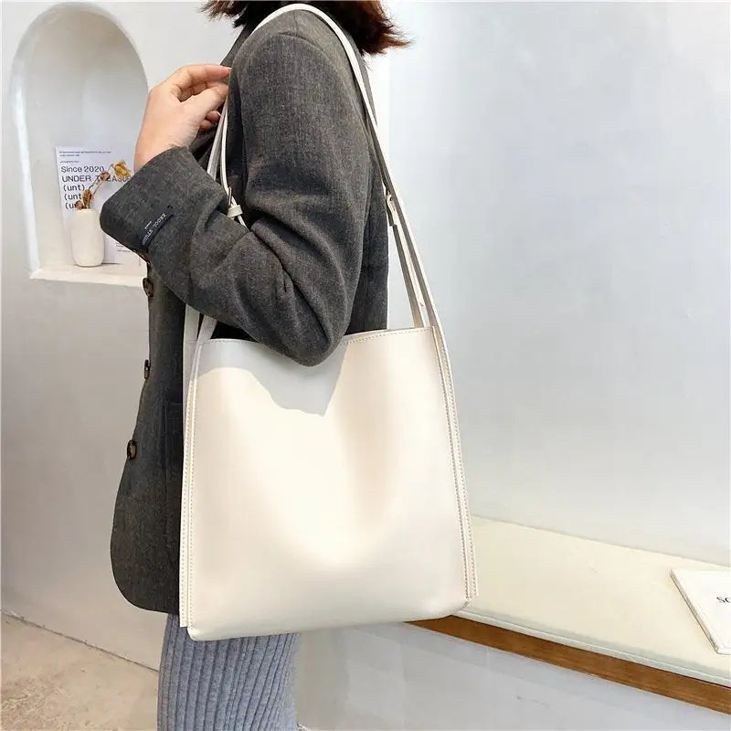 Olives Vegan Leather Tote Pi-Mart