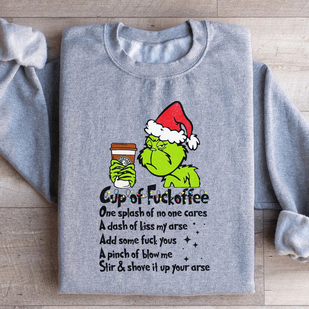 Cup Of fuckoffee Sweatshirt Peachy Sunday