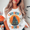 Current Mood Halloween Tee Peachy Sunday