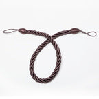 Curtain Tie Backs Gold Handmade Weave Curtain Holder Clip Buckle Rope Home Decorative Room Accessories Curtain Tieback Curtain Handmade Tiebacks Ropes Holdbacks 74CM Stevvex