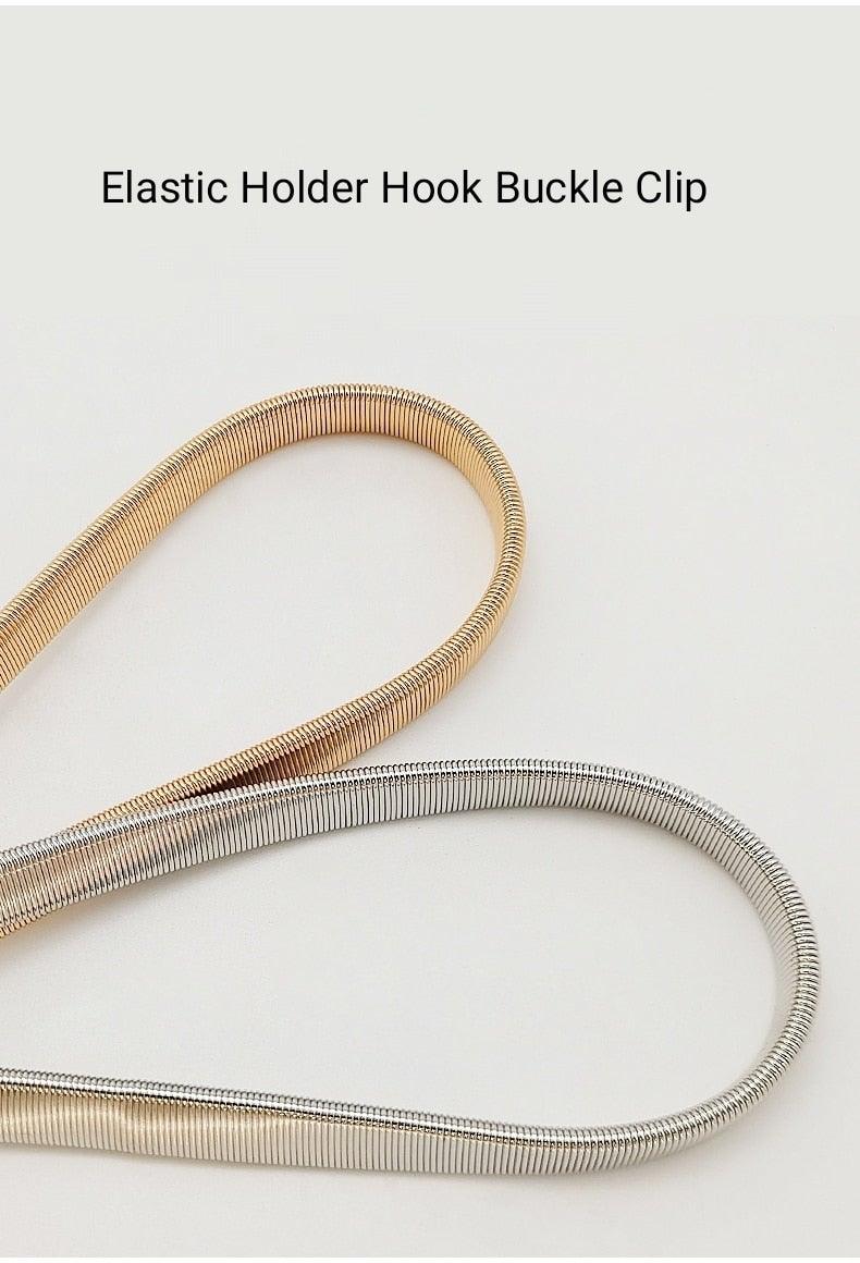 Curtain Tieback High Quality Elastic Holder Hook Buckle Clip Pretty And Fashion Polyester Decorative Home Accessories Leaves Curtain Holder Holdback For Window Drapery Convenient Office Home Decoration Buckle Holdbacks Curtain Straps Stevvex
