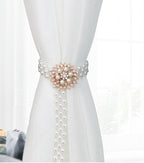 Curtain Tieback High Quality Elastic Holder Hook Buckle Clip Pretty And Fashion Polyester Decorative Home Accessories Modern Simple Style Curtain Tie Backs Stevvex