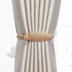 Curtain Tieback High Quality Elastic Holder Hook Buckle Clip Pretty And Fashion Polyester Decorative Home Accessories Modern Simple Style Curtain Tie Backs Stevvex