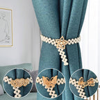Curtain Tieback High Quality Elastic Holder Hook Buckle Clip Pretty And Fashion Polyester Decorative Home Accessories Modern Simple Style Curtain Tie Backs Stevvex