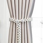 Curtain Tieback High Quality Elastic Holder Hook Buckle Clip Pretty And Fashion Polyester Decorative Home Accessories Modern Simple Style Curtain Tie Backs Stevvex